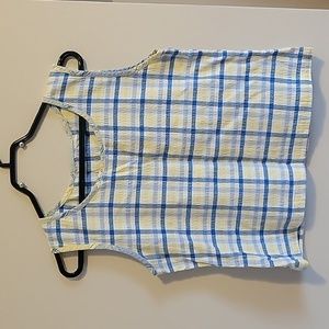 Vintage Plaid Tank